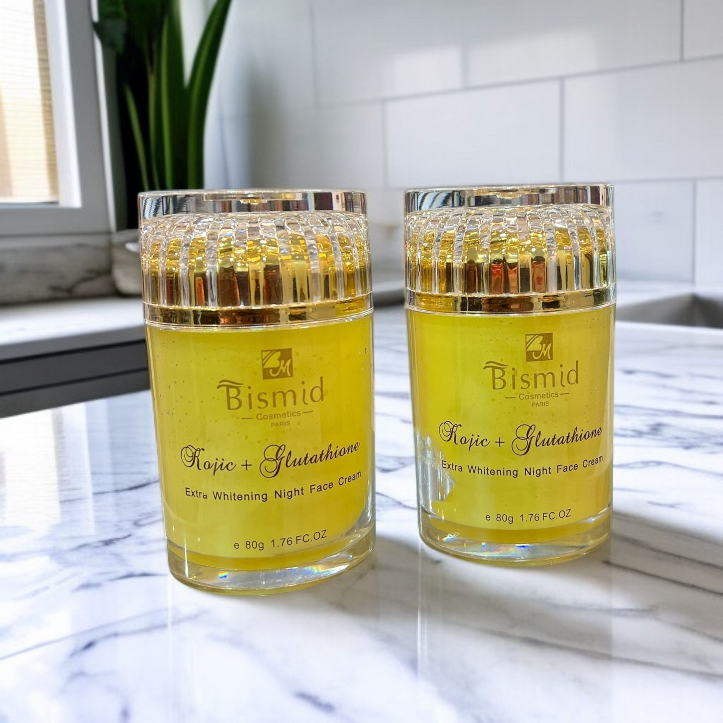 Bismid Kojic + Glutathione Extra Whitening Night Face cream