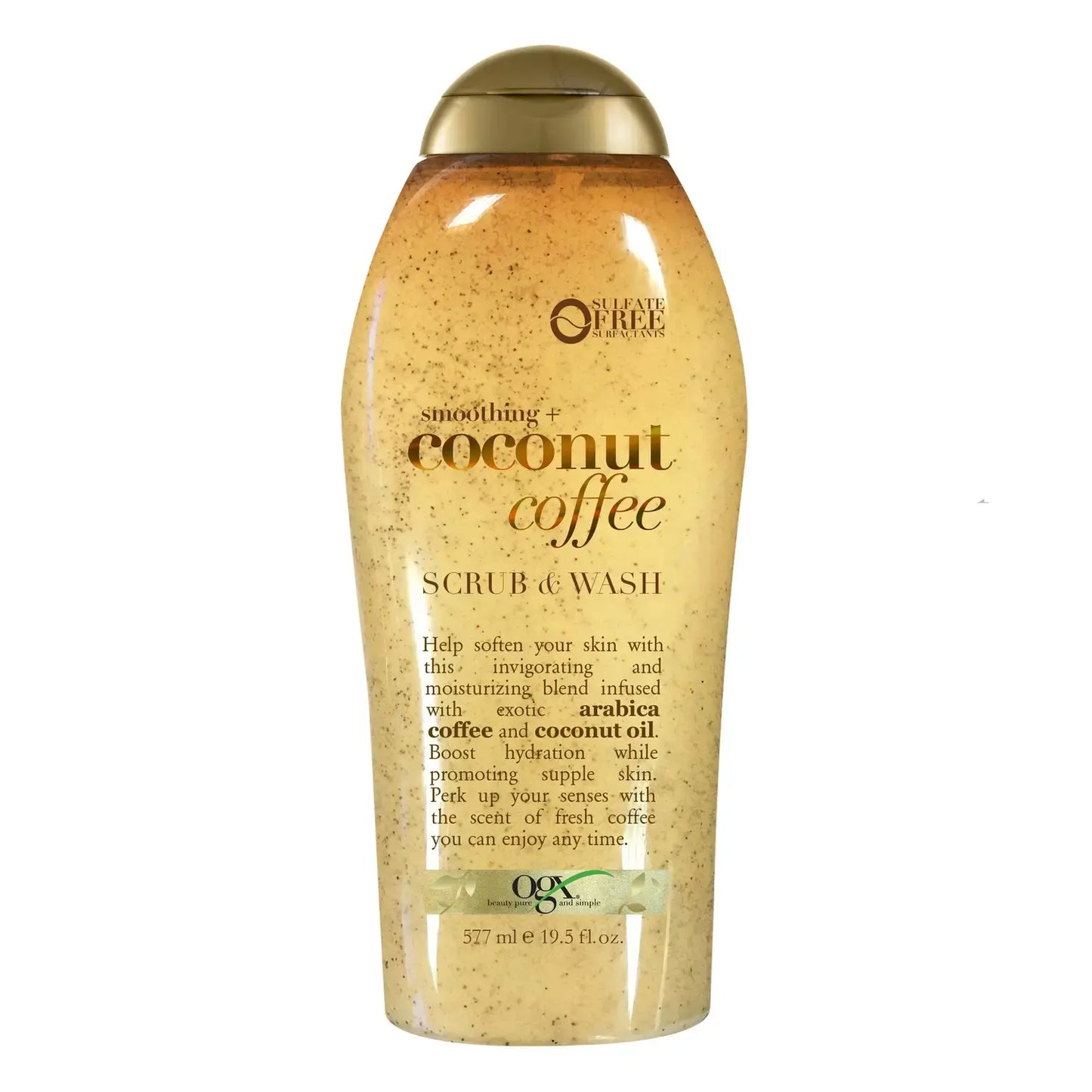 Smoothing + Coconut Coffee Scrub & Wash