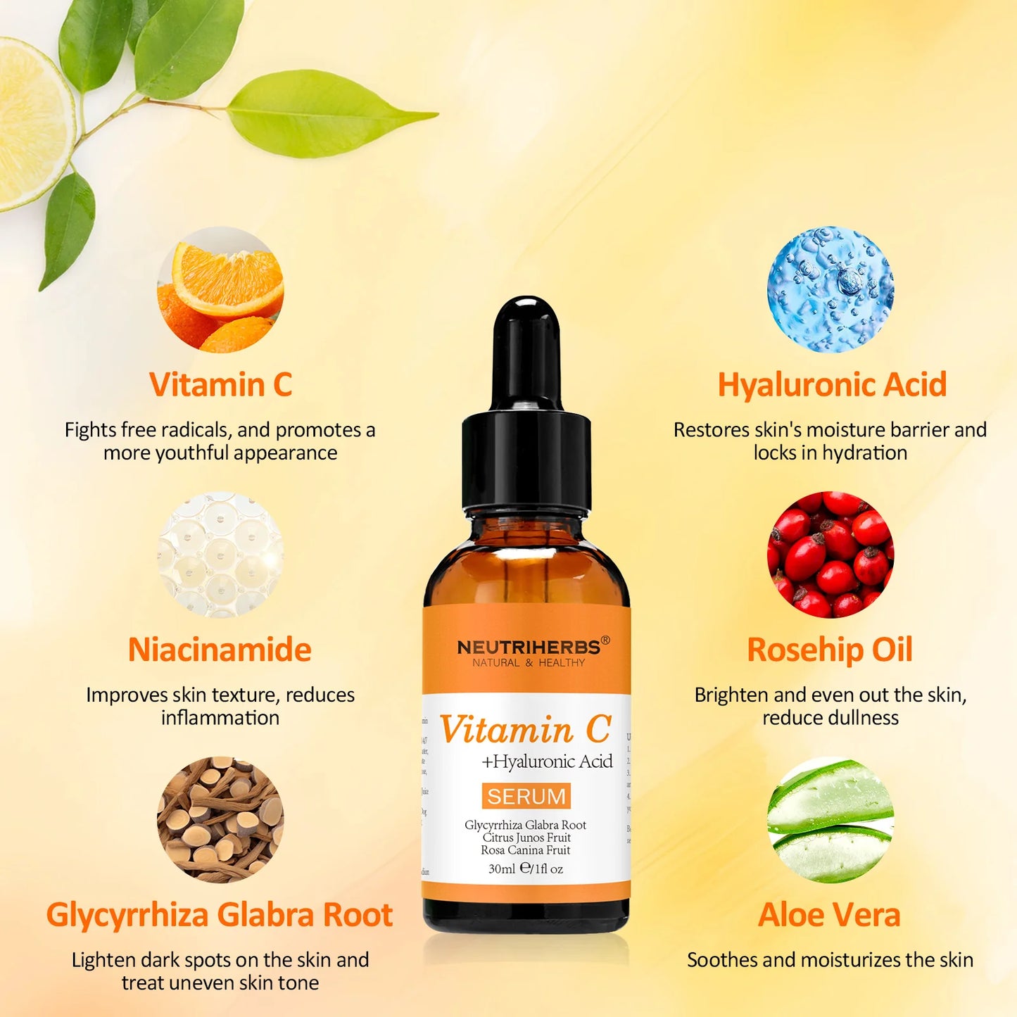 Vitamin C +Hyaluronic Acid