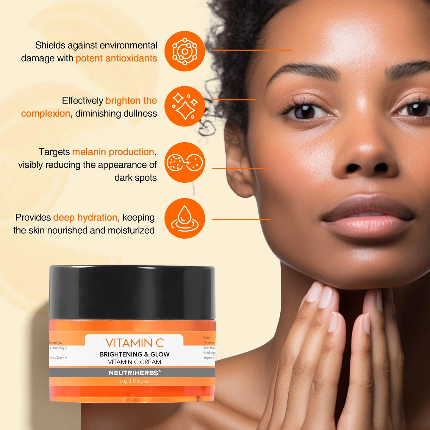 Brightening and Glow Vitamin C Cream