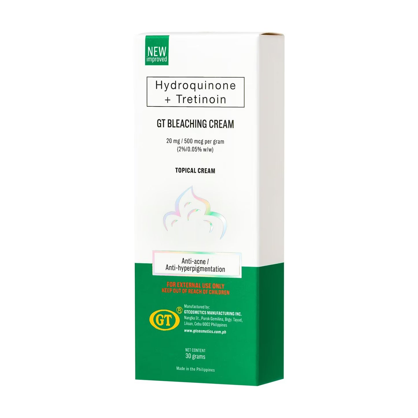 GT Bleaching Anti Acne Cream