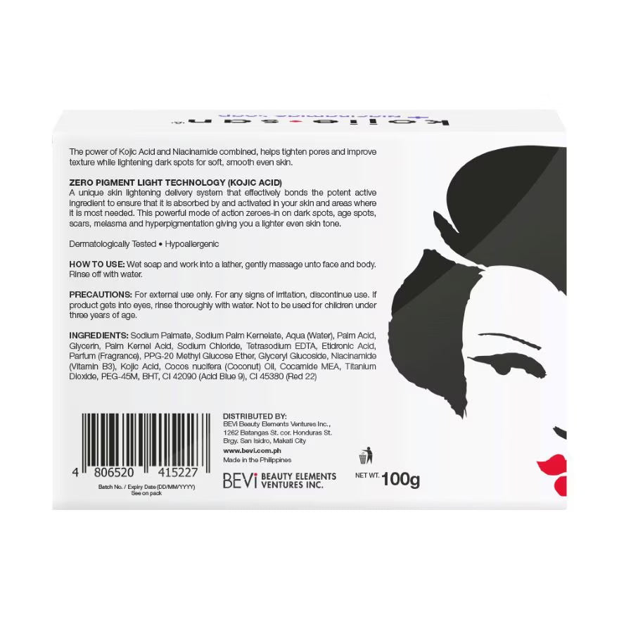 Kojie San + Niacinamide Soap