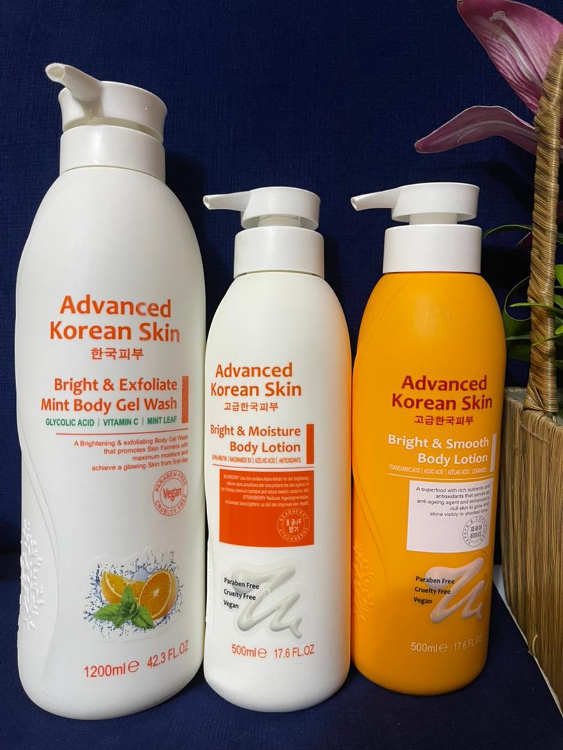Advanced Korean Skin Bright & Smooth Lotion