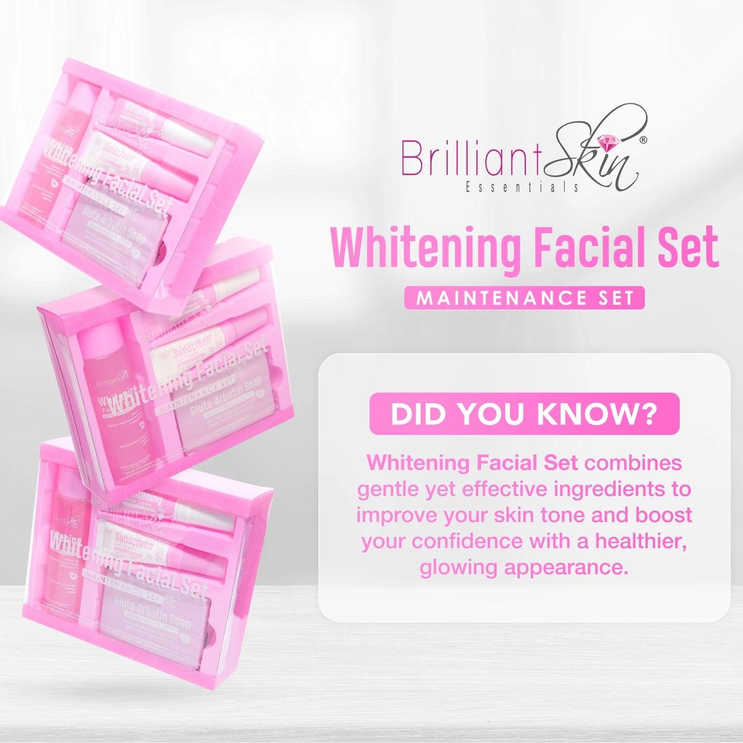 Whitening Facial Set