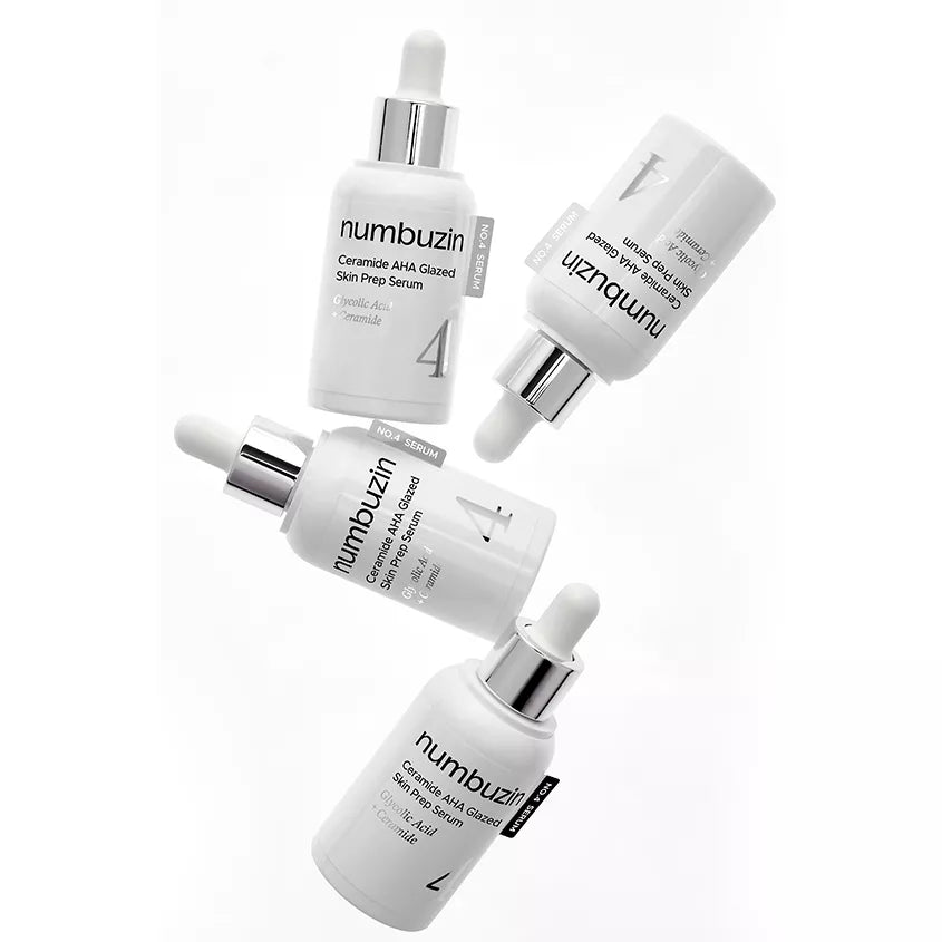 No.4 Ceramide AHA Glazed Skin Prep Serum