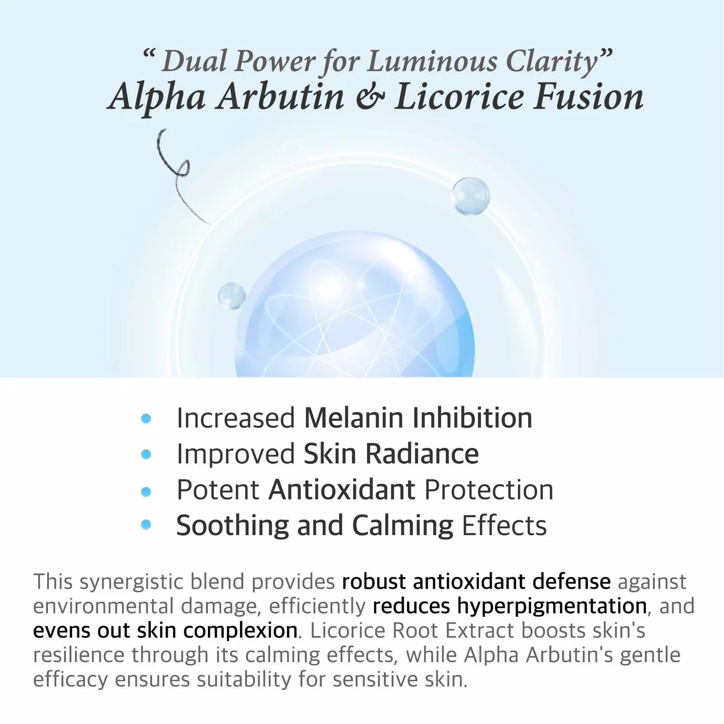 AL Alpha Arbutin Licorice Serum