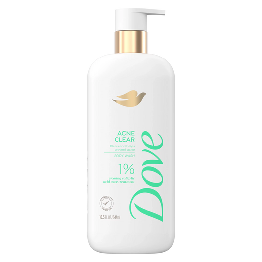 Acne Clear Serum Body Wash with clearing Salicylic Acid