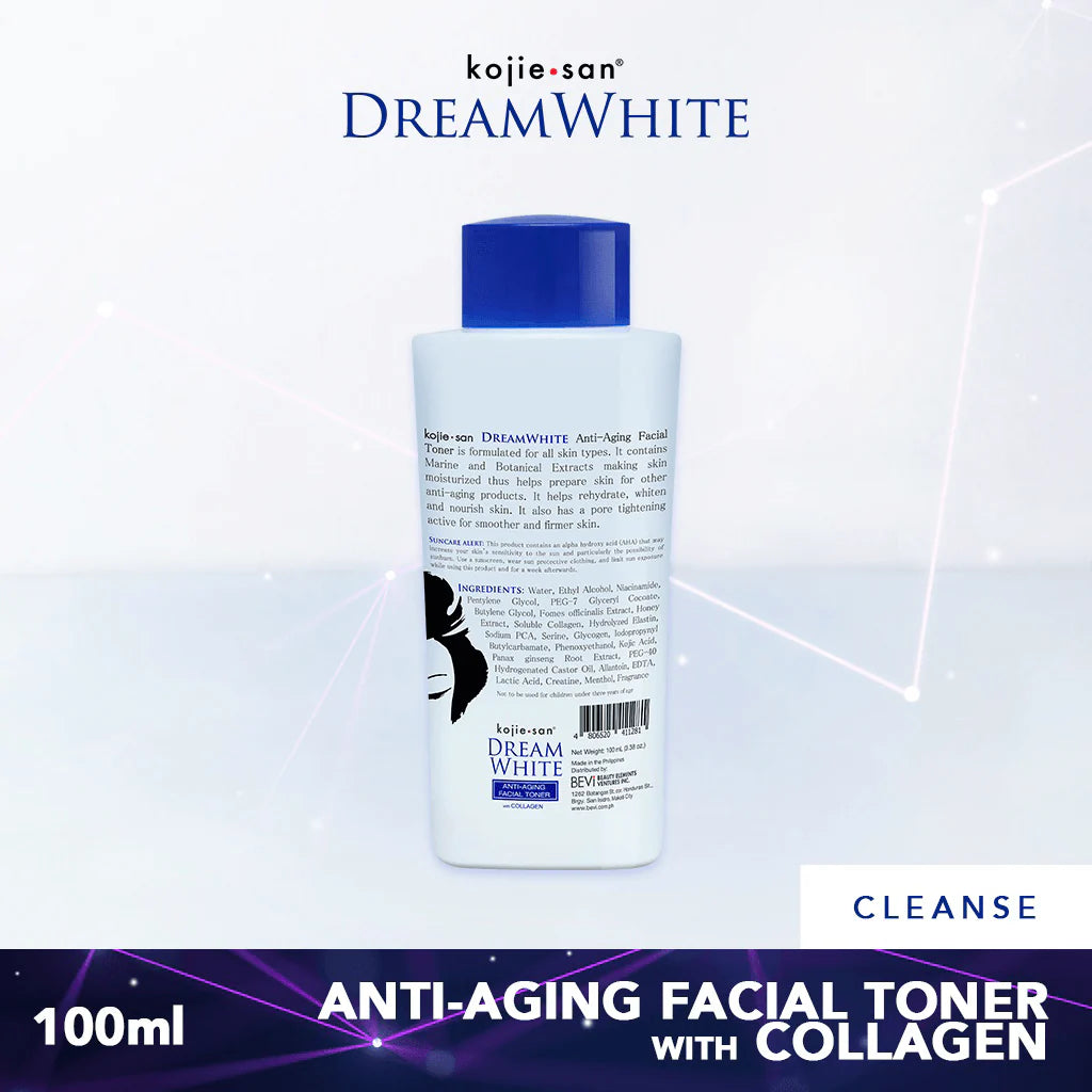 Kojie San - Dream White Anti-Aging Facial Toner with Collagen