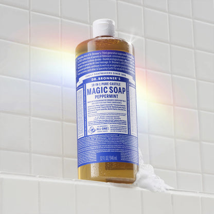 Peppermint Pure-Castile Magic Soap