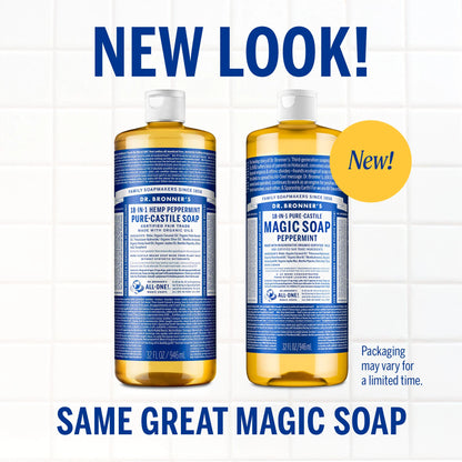 Peppermint Pure-Castile Magic Soap