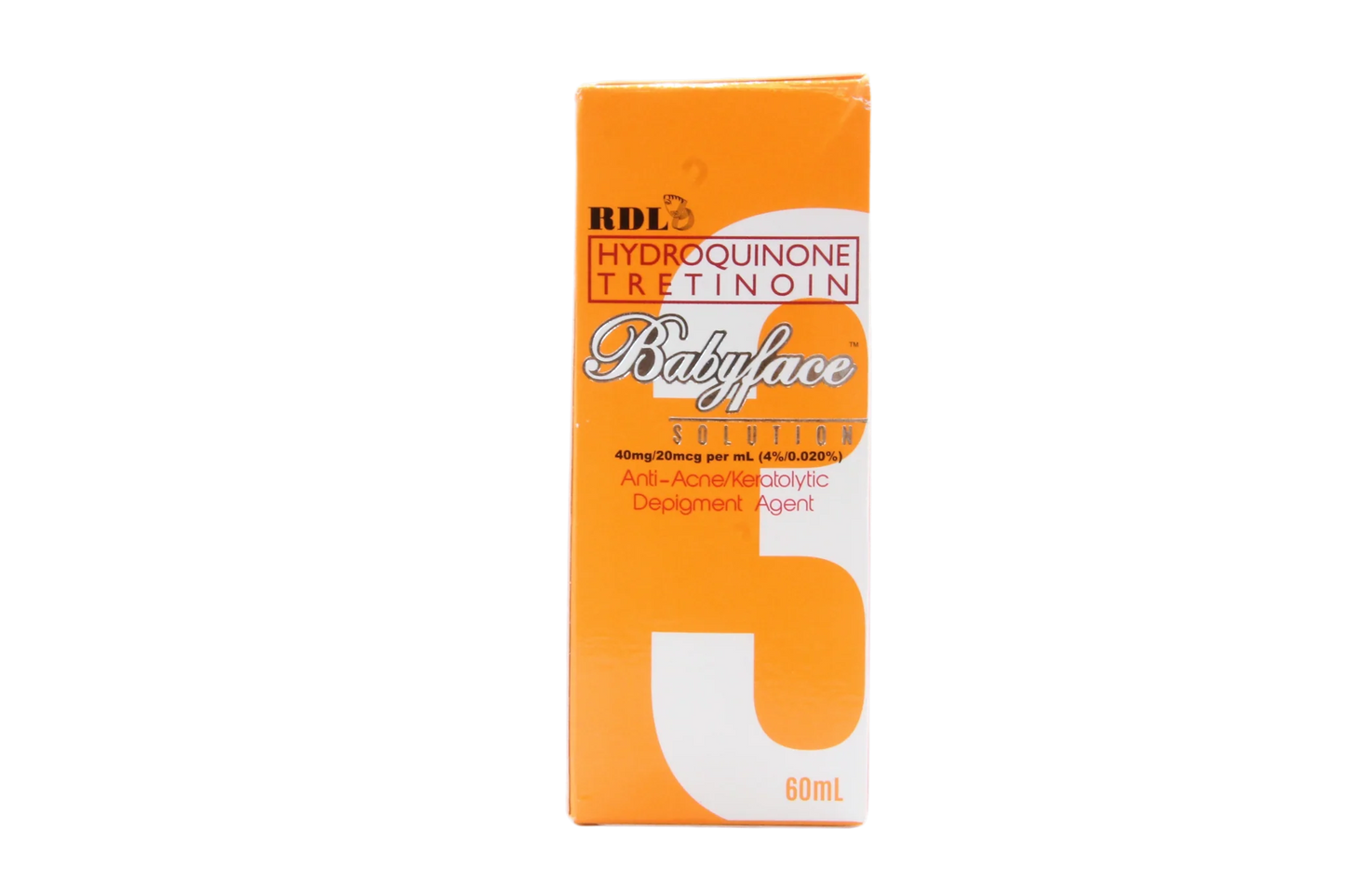 Hydroquinone Tretinoin Babyface Solution n°3