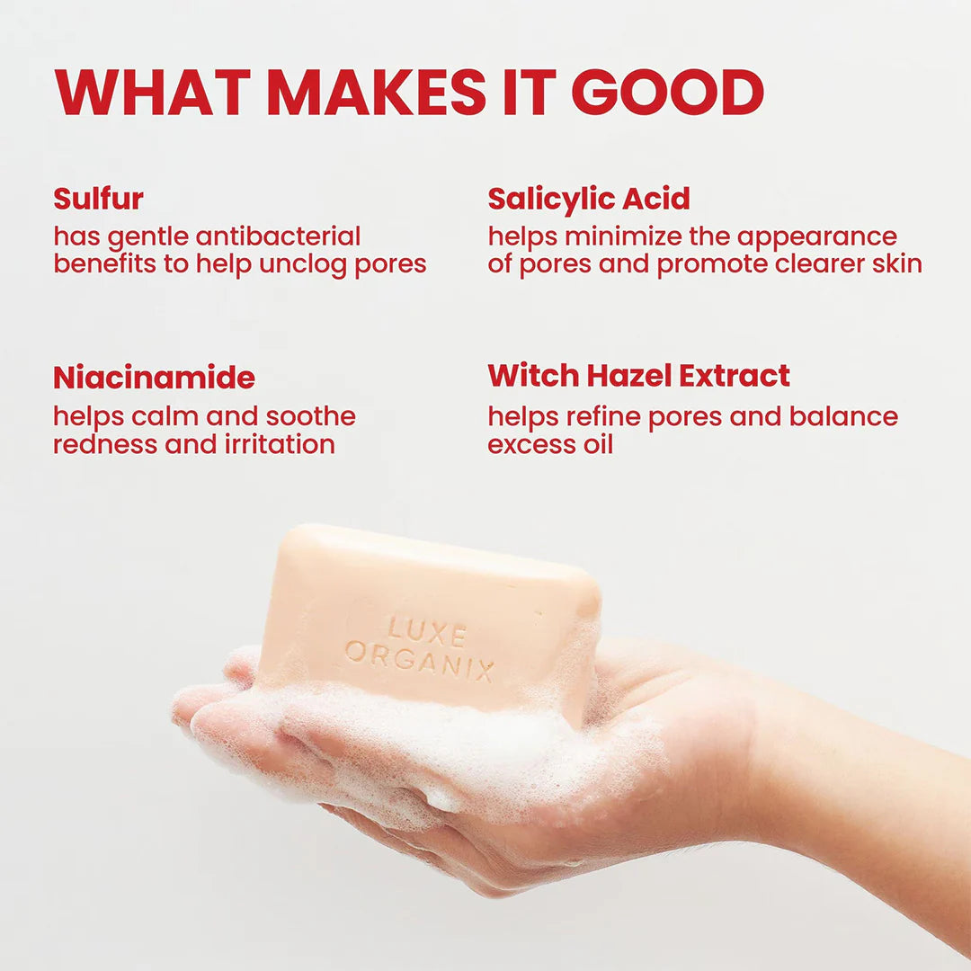 DermaPRO Sulfur Soap 2.5% Acne Rescue