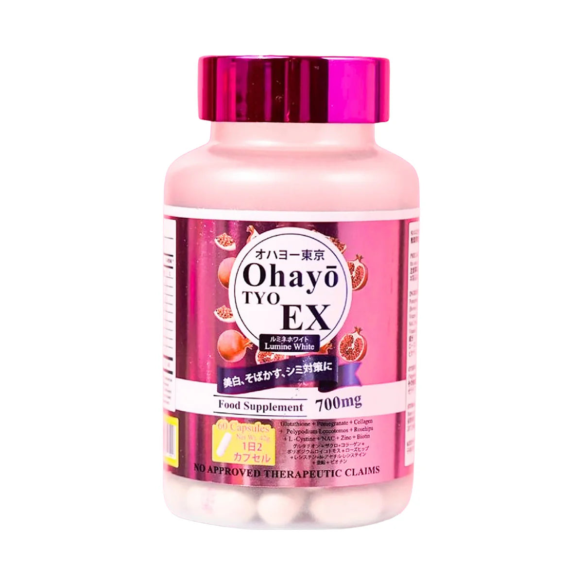 Ohayo TYO EX Lumine White Glutathione 700mg