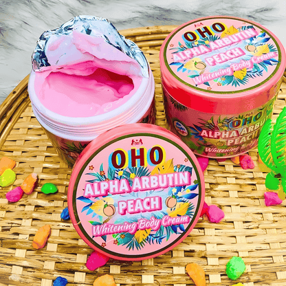 Alpha Arbutin Peach Whitening Body Cream