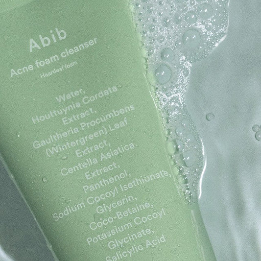 Acne Foam Cleanser Heartleaf Foam