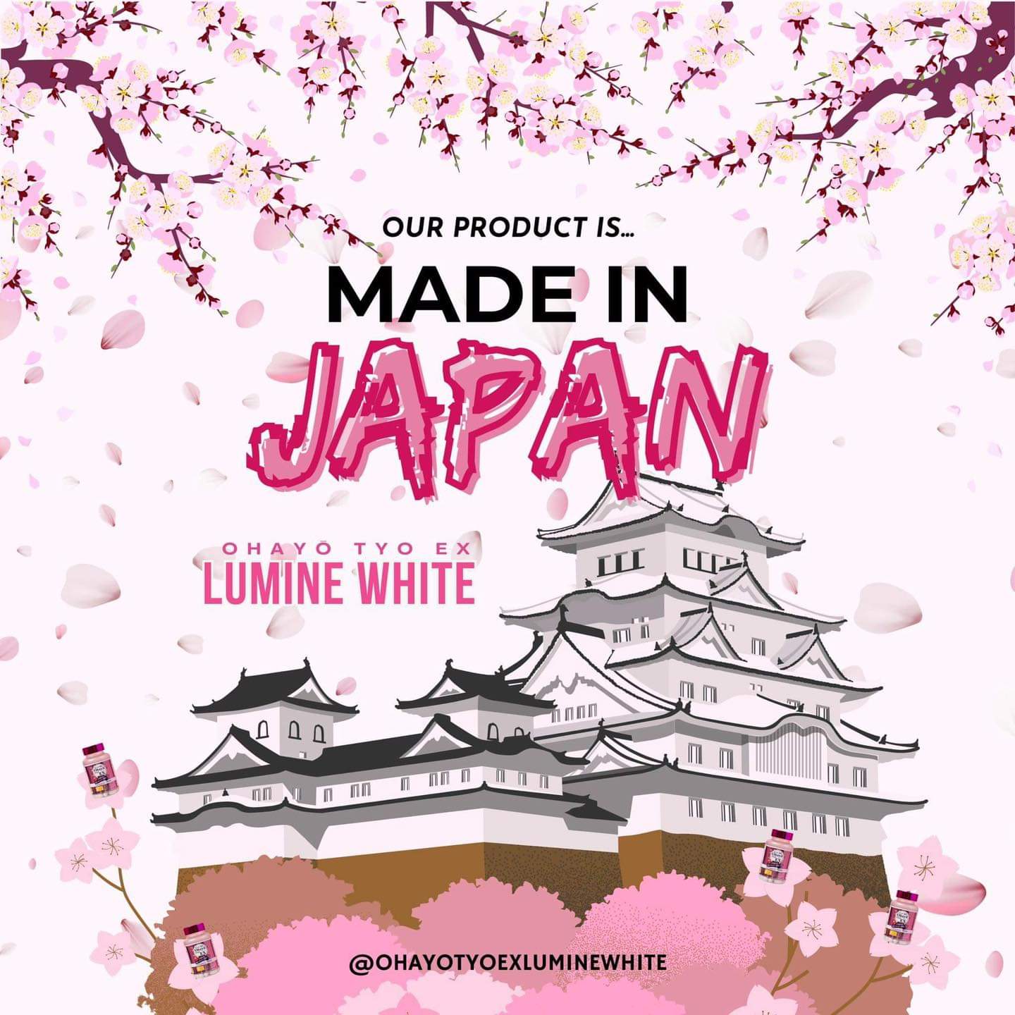 Ohayo TYO EX Lumine White Glutathione 700mg