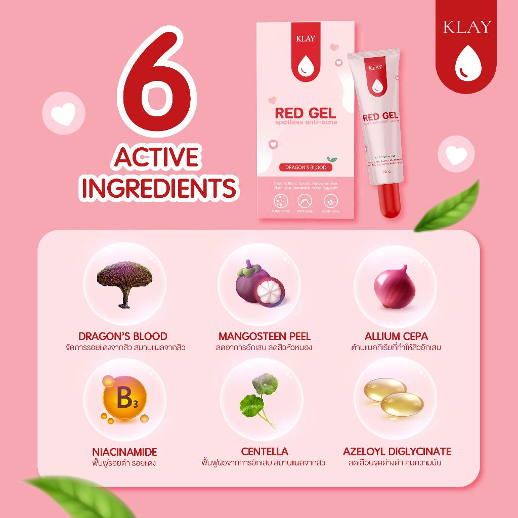 Red Gel Spotless Anti Acne