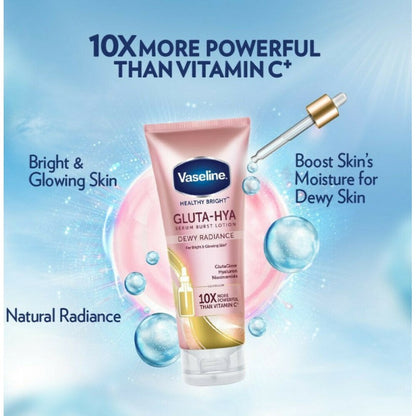 Healthy Bright Gluta-Hya Serum Burst Lotion Dewy Radiance